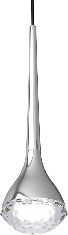 Open Design OR80322 - LED závesný luster na lanku CRIMA LED/7W/230V, lesklý chróm