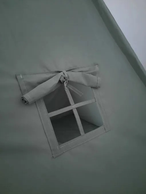 Detský stan Tipi Boho zelený