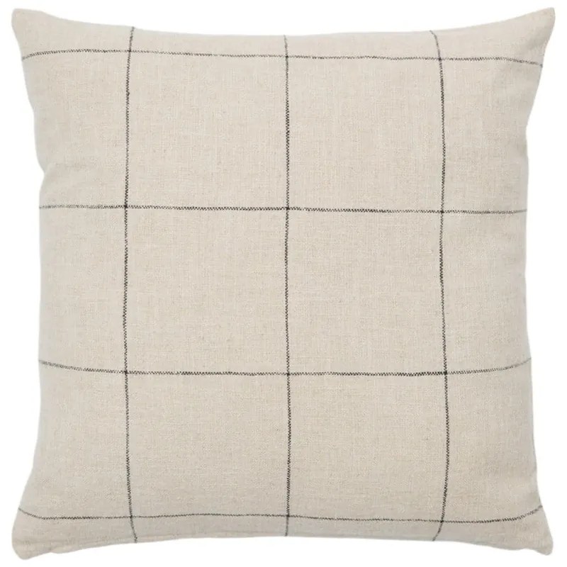 Obliečka na vankúš s prímesou ľanu 45x45 cm Ayame – Kave Home