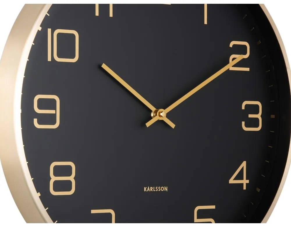 Nástenné hodiny ø 40 cm Elegance Glow – Karlsson