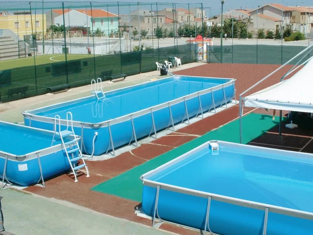 Technypools Bazén CALIFORNIA MAXI 1500 14,86 x 5,66 x 1,25 m (9983P) Barva: zelená