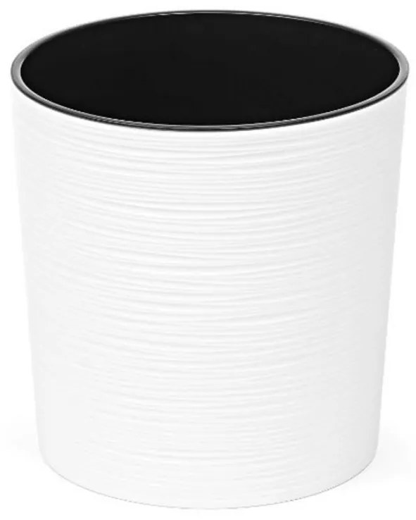 Kvetináč UH o250 mm Malwa DLUTO biely výška 260 mm KLC