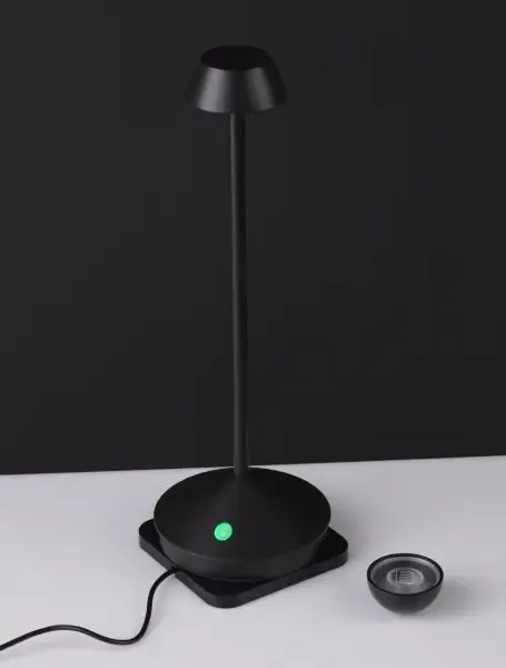 Vonkajšia stolová lampa Lumo čierna