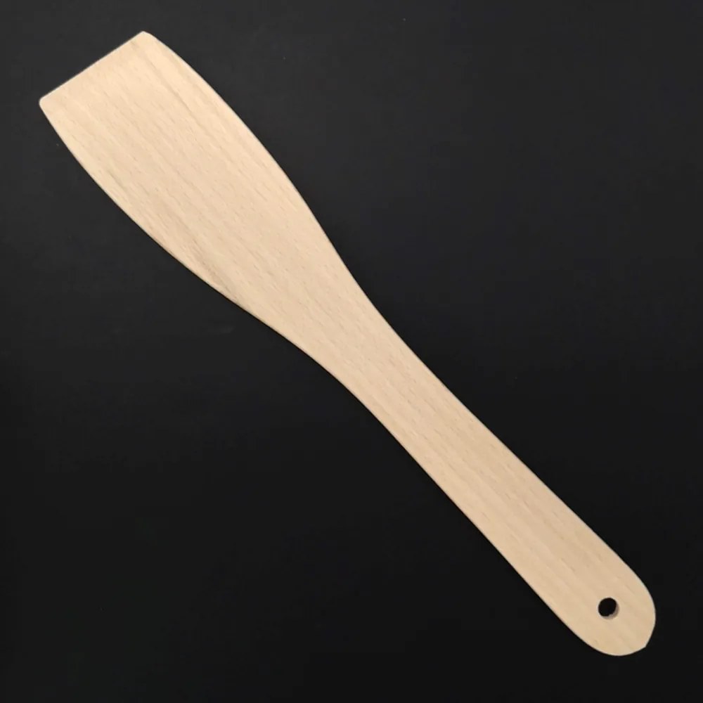 AMADEA Drevená obracačka, masívne drevo, dĺžka 28 cm