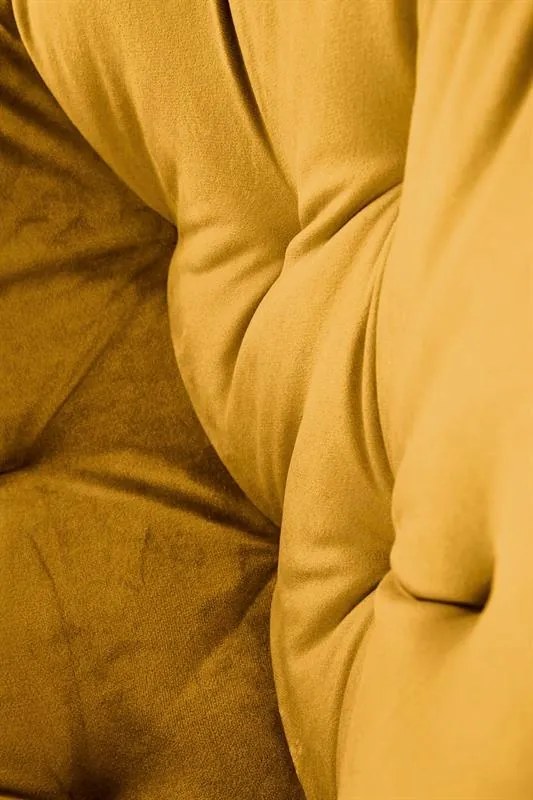 OTOČNÁ JEDÁLENSKÁ STOLIČKA TIARA HORČICOVÁ