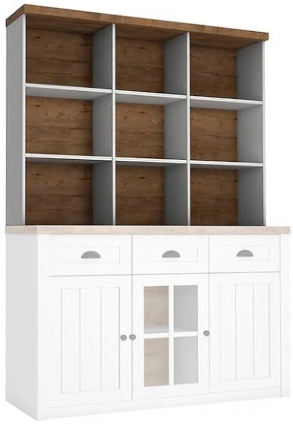 Nadstavec Prowansja R2D borovica andersen/dub lefkas