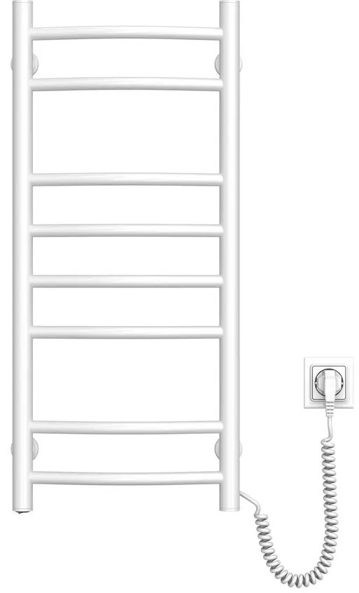 Aqualine Aqualine, SUPE elektrický sušiak uterákov, 360x800mm, 107W, biela, SU140