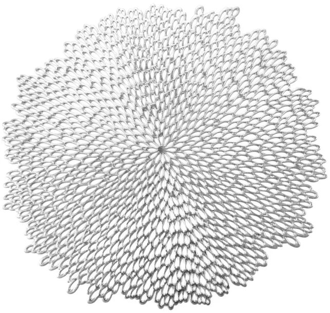 Set šiestich podložiek pod taniere ELEN strieborné