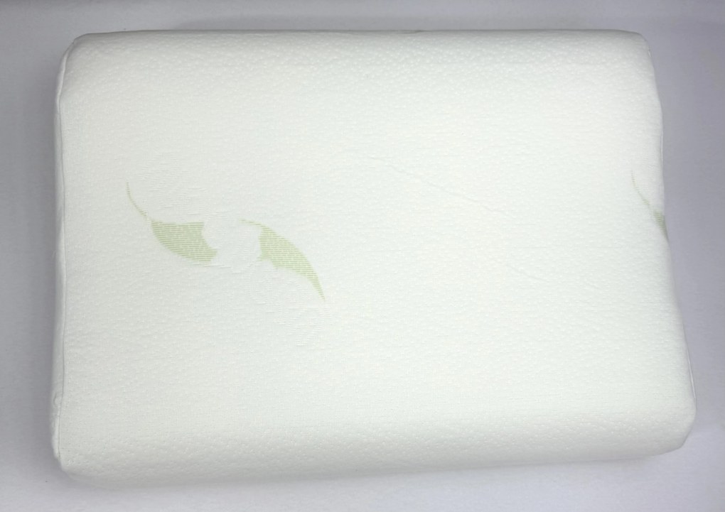 INTERMEDIC SK Anatomický vankúš Aloe Vera 30x40/12 cm – profilovaná PUR pena