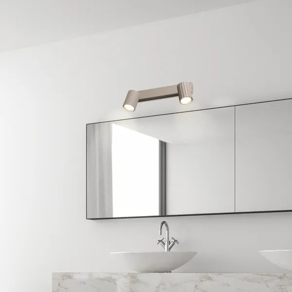 Brilagi - Bodové svietidlo CRISPINA 2xGU10/10W/230V béžové