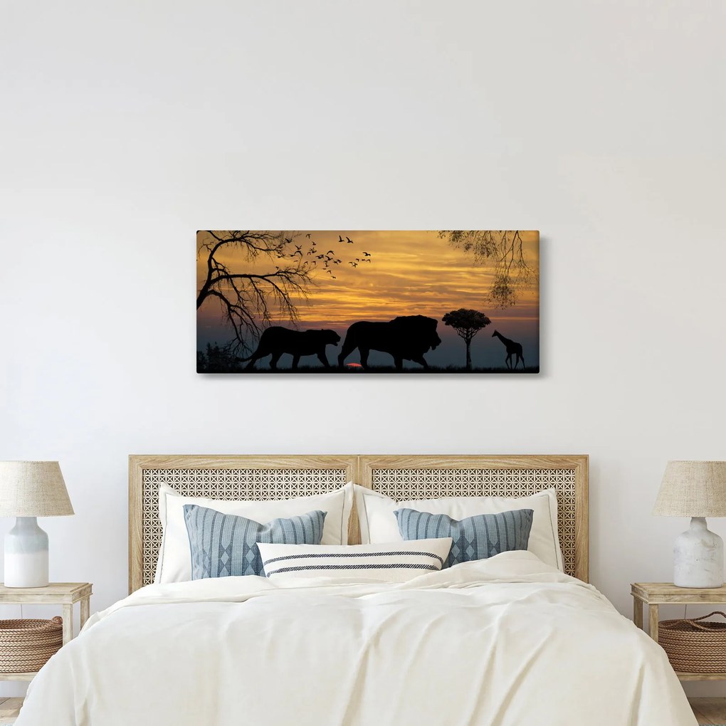 Obraz Safari (120x50 cm)