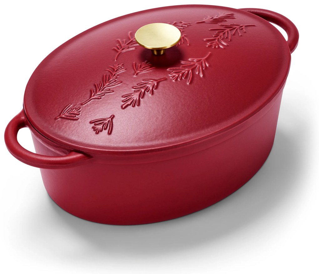 Liatinový pekáč, oválny