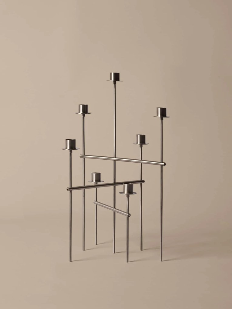 Ferm Living Svietnik Elysia Brushed Stainless Steel