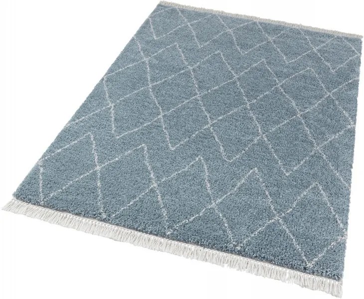 Mint Rugs - Hanse Home koberce Kusový koberec Desiré 103322 Blau - 80x150 cm