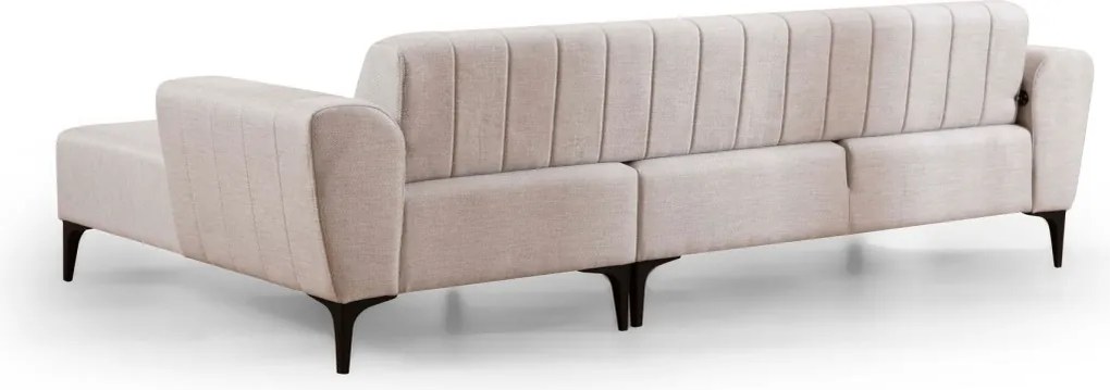 Rohová sedací souprava Hamlet 270 cm ecru pravá