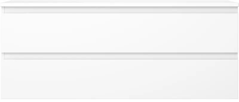Mexen Orio, kúpeľňová skrinka 120 cm s hornou časťou, 2 zásuvky, biela matná, 91A10-12047-2-BFFC01