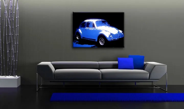 Ručne maľovaný POP Art obraz Volkswagen Beetle | rôzne rozmery