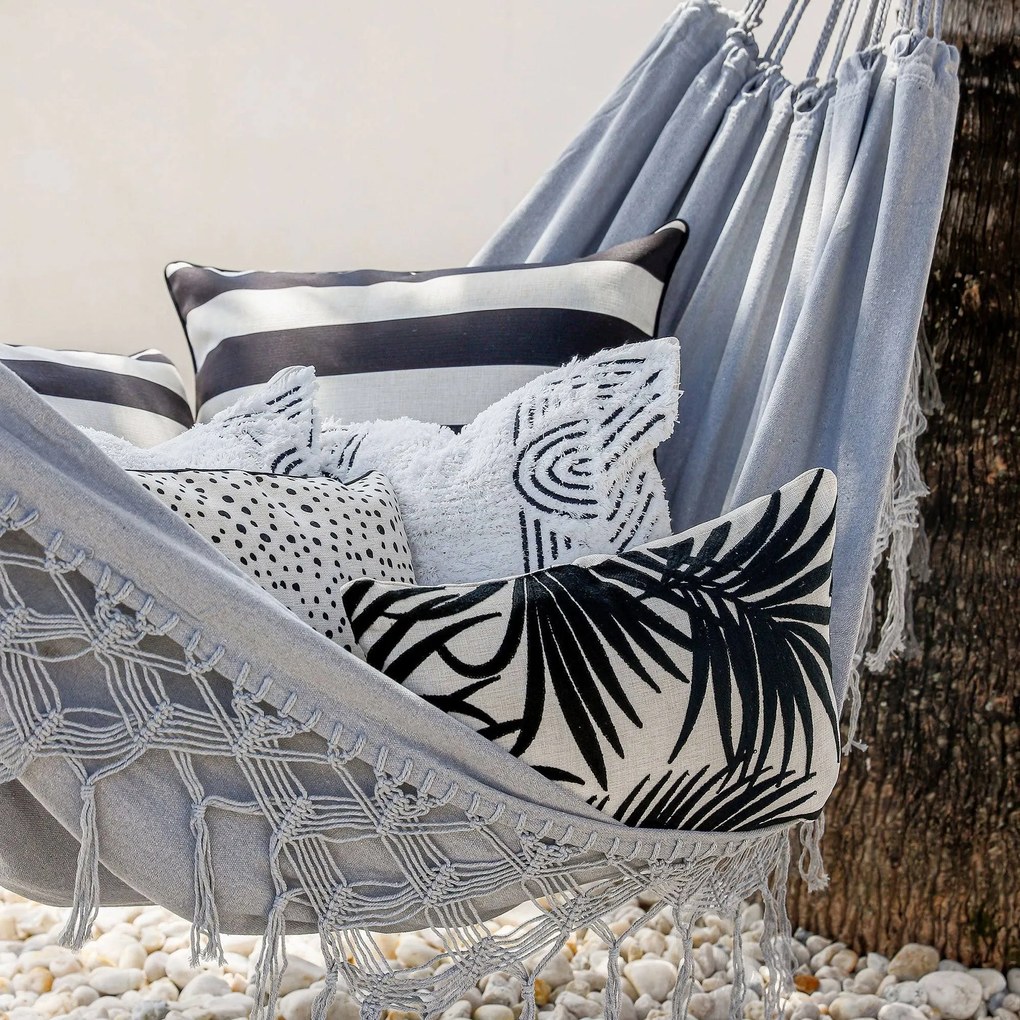 Sivá hojdacia sieť MAJORKA