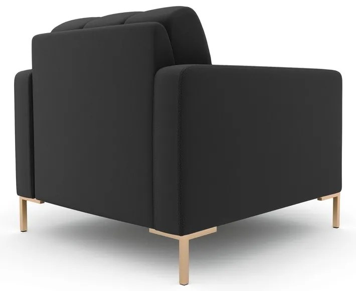 Tmavosivé kreslo Bali – Cosmopolitan Design