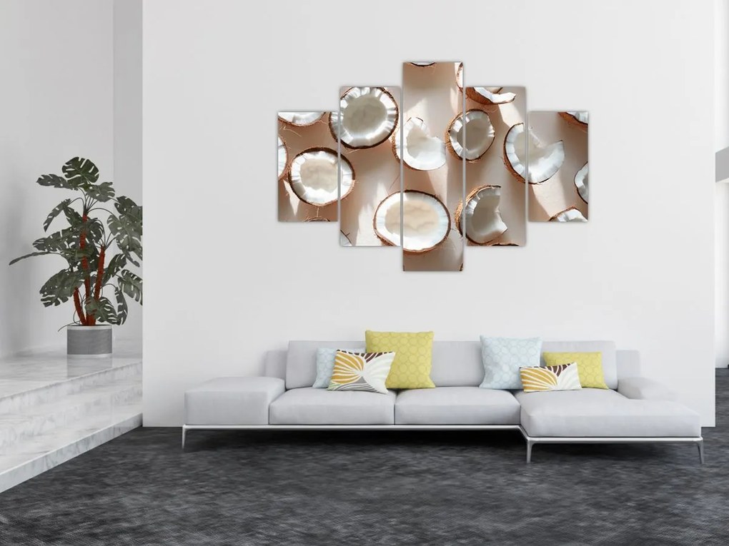 Obraz - Kokosové orechy (150x105 cm)
