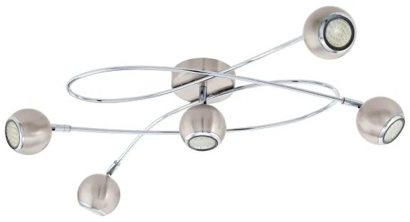 Eglo 94251 - LED Bodové svietidlo LOCANDA 5xGU10-LED/3W/230V