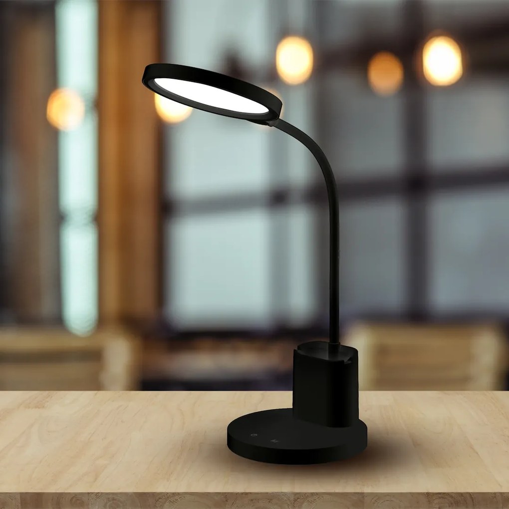 Stolná LED lampa Scuola, 1x LED 8w, 3000-6000k, b