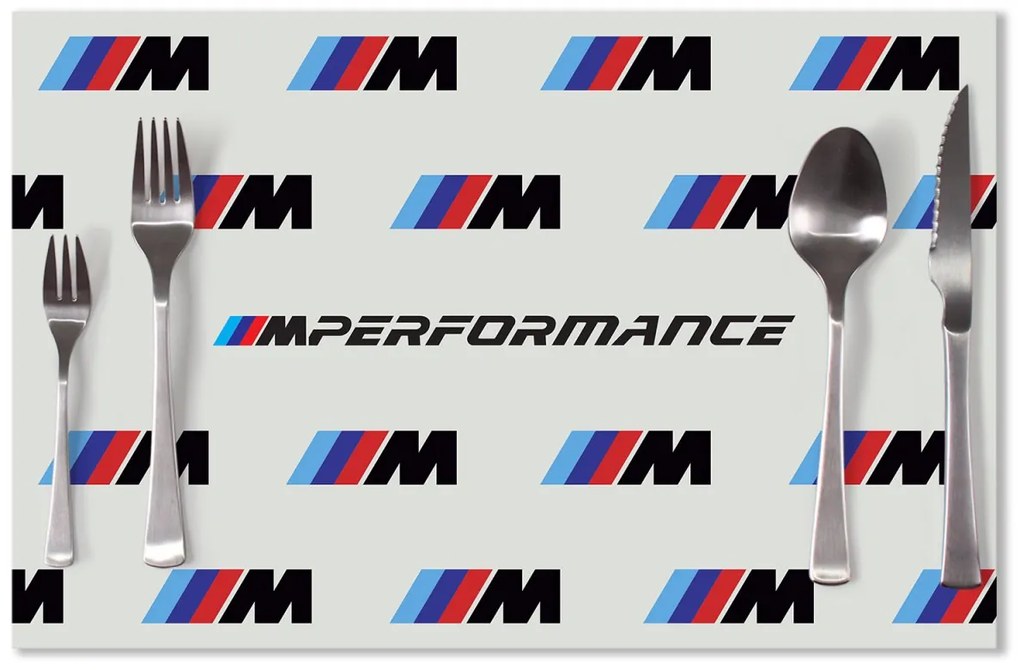 Sablio Prestieranie MPERFORMANCE biely vzor: 40x30cm
