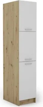 Vysoka kuchynská skrinka Irma S40.193, dub artisan/biela%