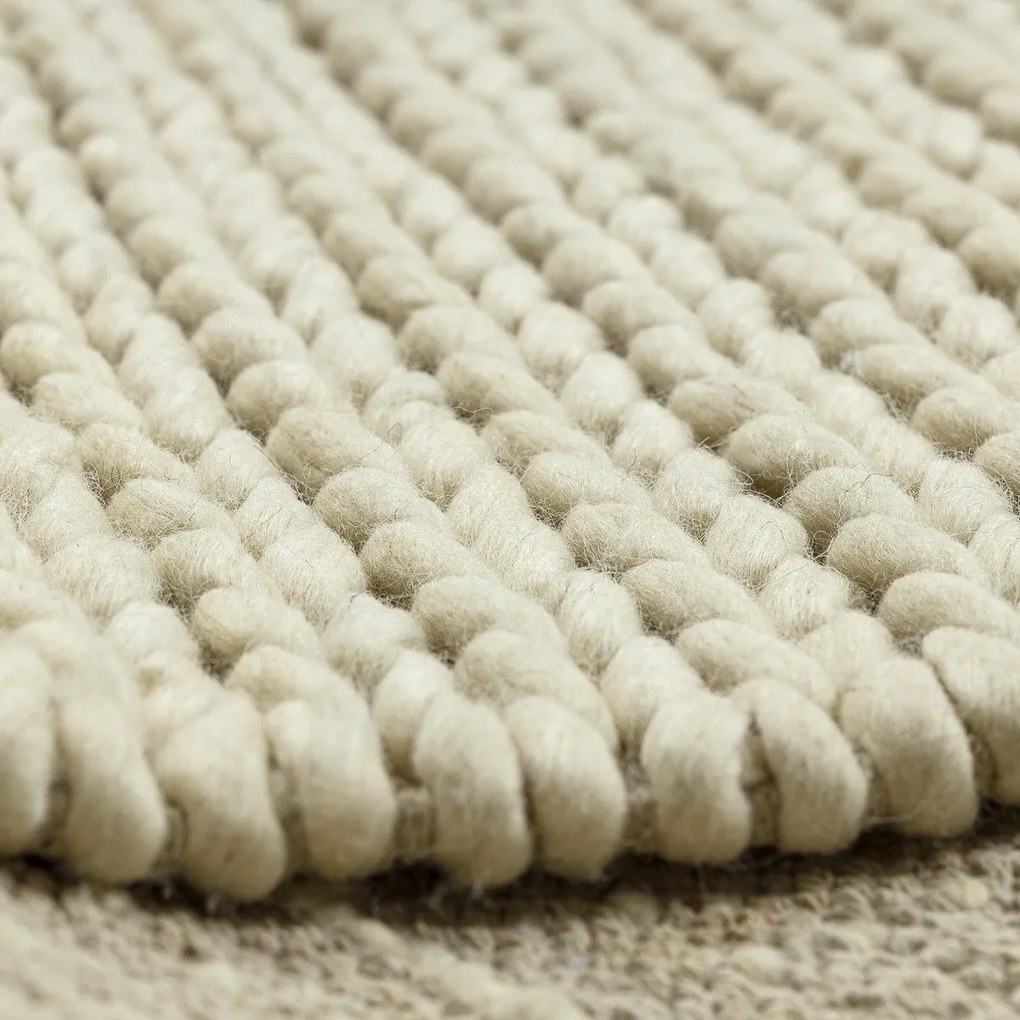 Kusový koberec Tahar 99004B cream, 90x150, biela, obývacia izba, Dywany Łuszczów