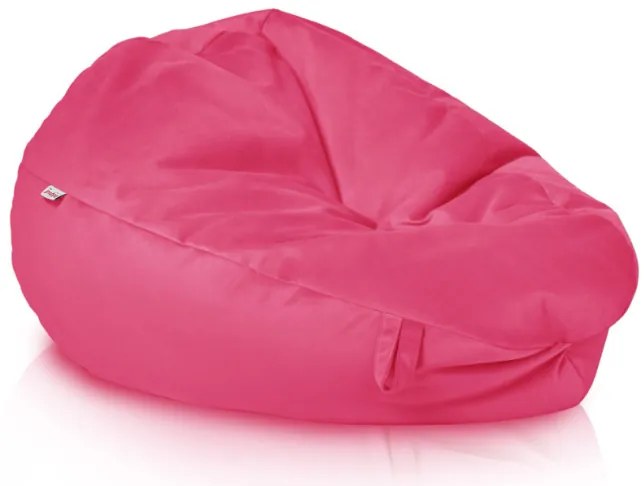 Plyšový sedací vak SAKO Ružový
