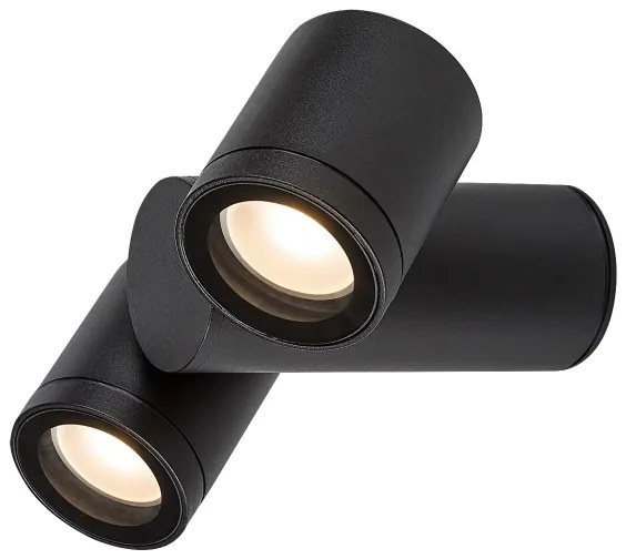 Rabalux 77111 - Vonkajšie nástenné svietidlo ENOL 2xGU10/35W/230V IP44