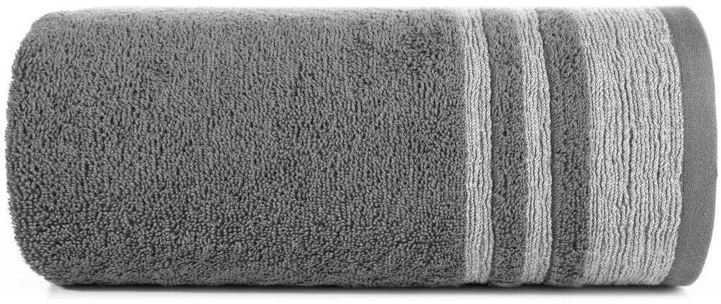BAVLNENÝ UTERÁK MERY SADA 6KS 30X50 CM TMAVOSIVÁ