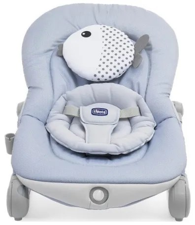 Chicco - Detské vibrujúce lehátko s melódiou BALLOON Dots 2xAA + 1xLR20 modrá