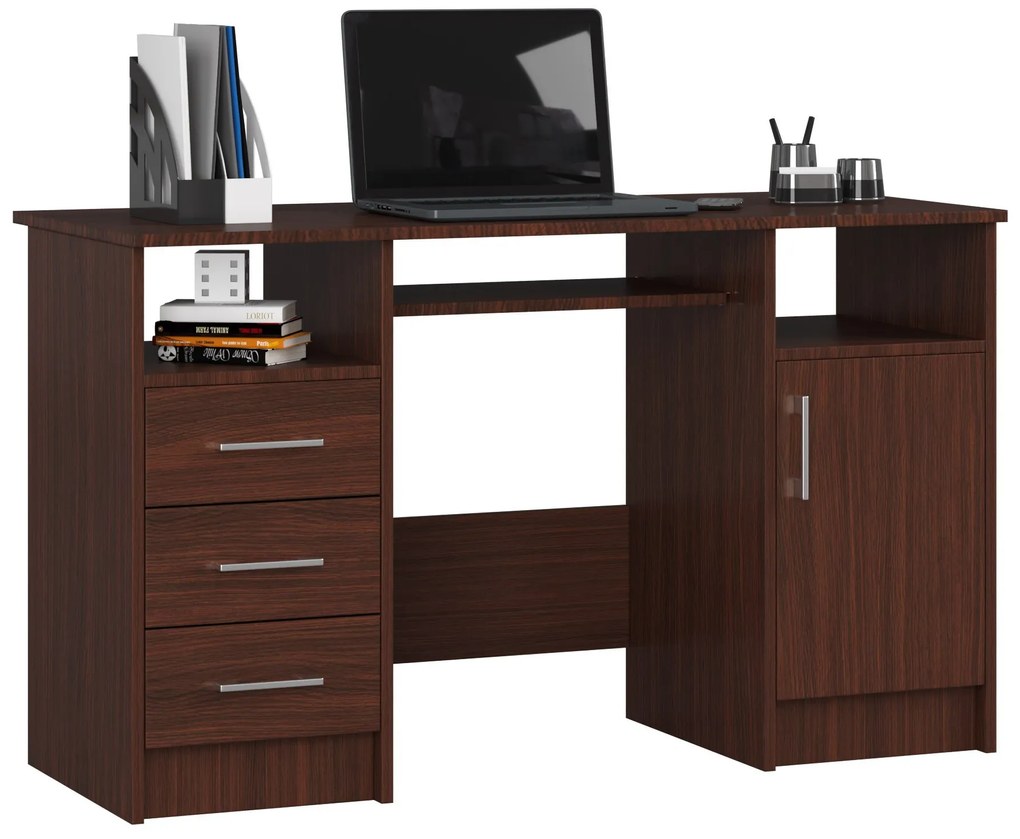 PC stolík Aziza (wenge). Akcia -19%. Vlastná spoľahlivá doprava až k Vám domov. 1068561