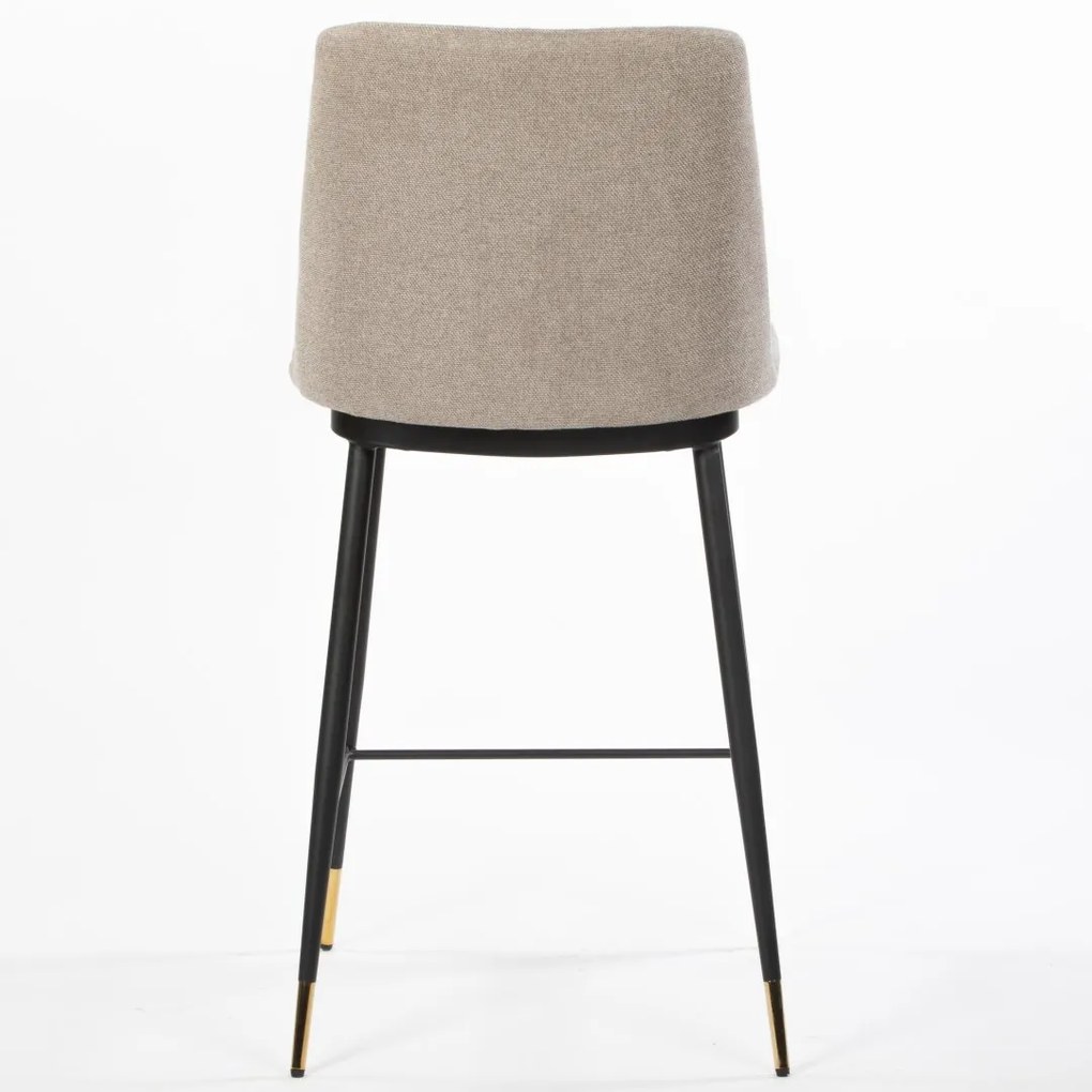 ROSSI BAR LIGHT BROWN ČALÚNENÁ BAROVÁ STOLIČKA brown