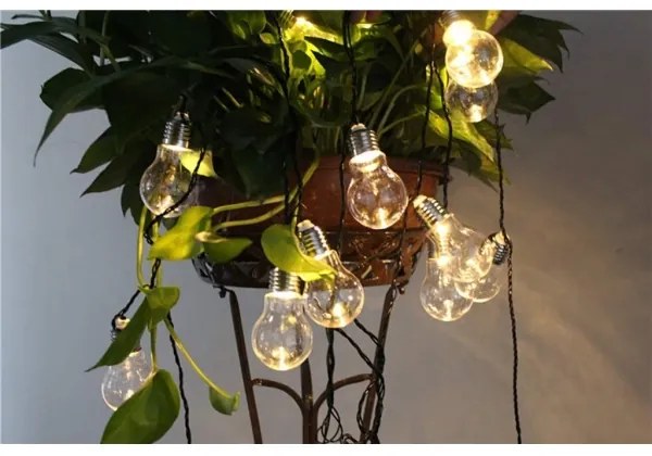 LED Dekoračná reťaz SMOLDER 2,1 m 10xLED/2xAA