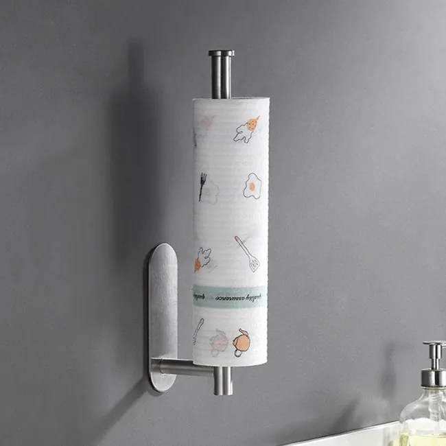 Držiak na kuchynské utierky PARGO strieborný