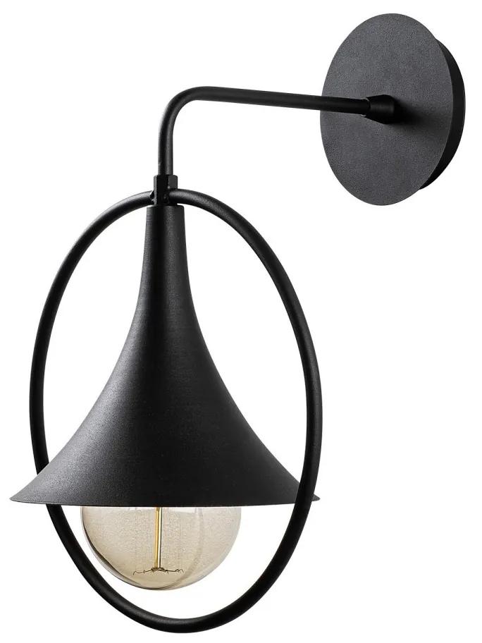 Nástenná lampa Namute čierna