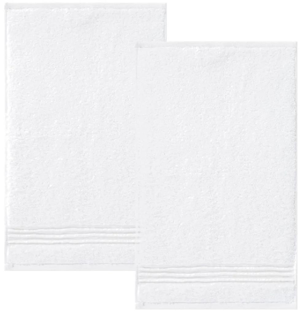 Möve by miomare Bavlnený uterák, 30 x 50 cm, 2 kusy (biela), biela (100311316)