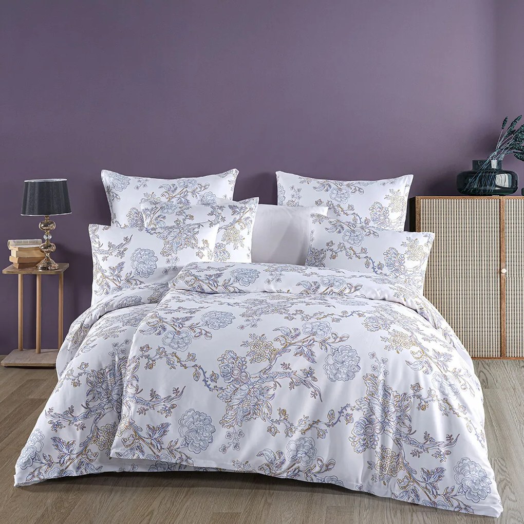 BedTex Saténová posteľná bielizeň Elegance, 160 x200 cm, 2 x 70 x 80 cm, 160 x 200 cm, 2 ks 70 x 80 cm