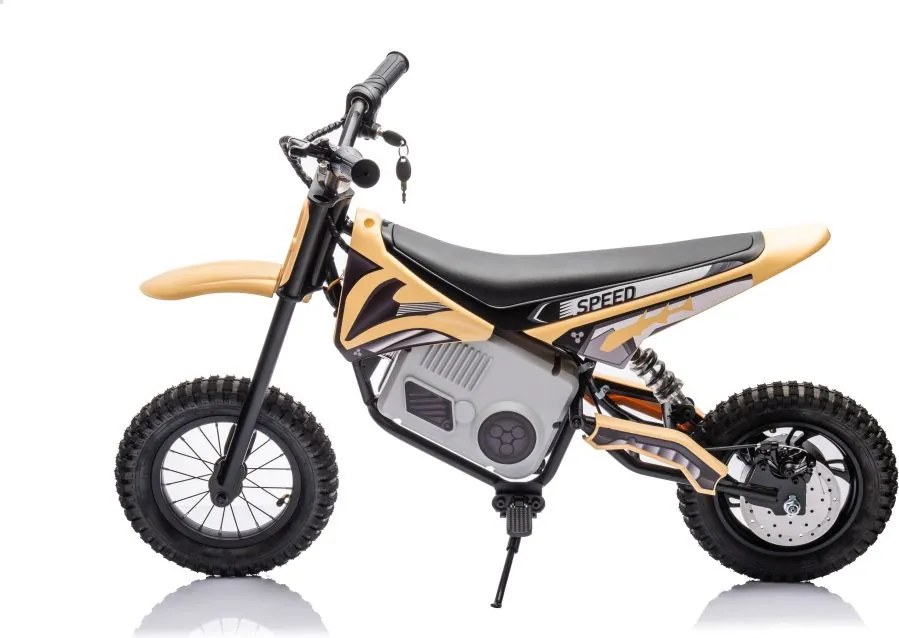 LEAN CARS Elektrická motorka krosová A9901 36V, khaki
