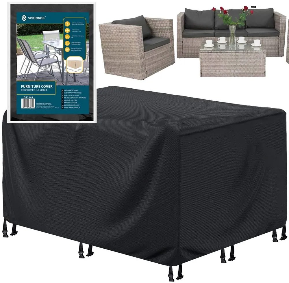 Ochranná plachta na nábytok 152 x 104 x 71 cm SPRINGOS – GA2165