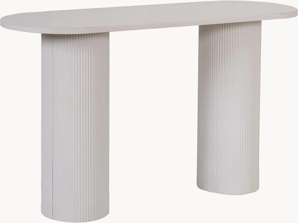 Kovový konzolový stolík Indu