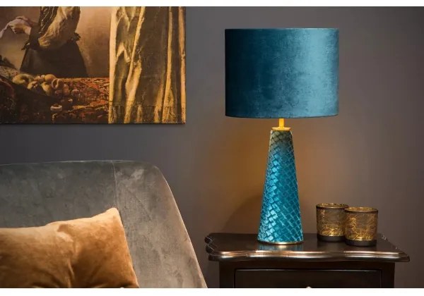 Lucide 10501/81/37 - Stolná lampa EXTRAVAGANZA VELVET 1xE27/60W/230V