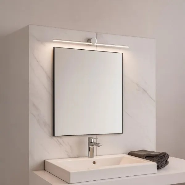 LED kúpeľňové osvetlenie zrkadla ARTIST LED/9W/230V 60 cm IP44 lesklý chróm