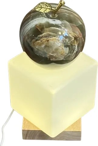 Stmievateľná lampa LED CUBE APPLE GREEN ONYX 10*25