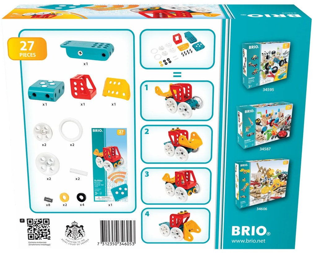 Brio Builder – stavebnica s diaľkovým ovládaním