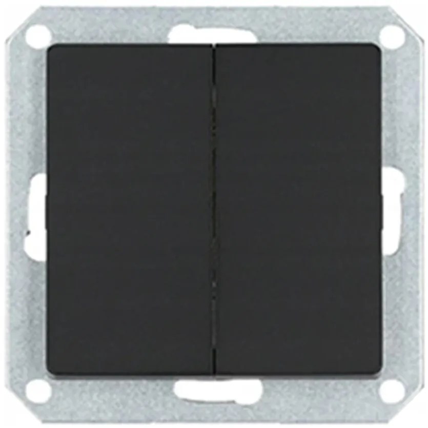 Vypínač lustrový MEDIUM black 33501