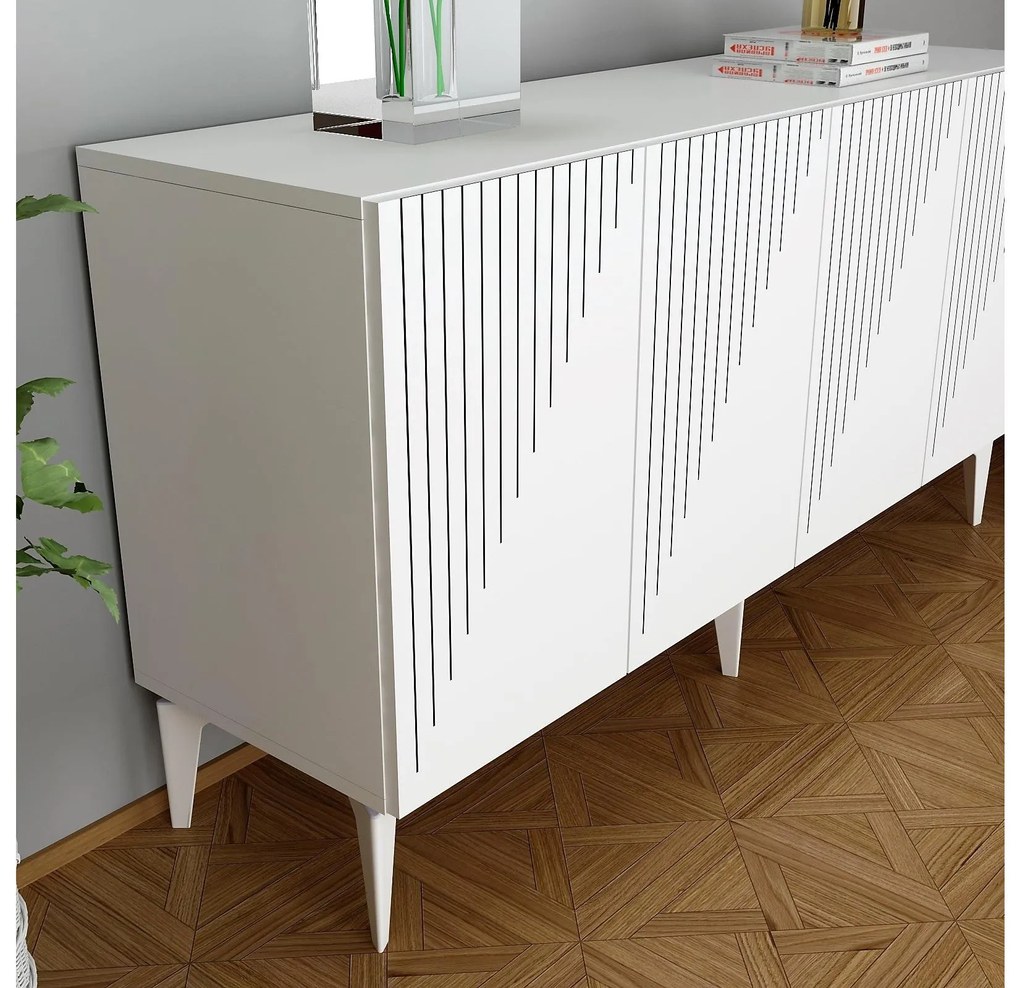 Skrinka Tomune 2 (biela + čierna) . Akcia -15%. Vlastná spoľahlivá doprava až k Vám domov. 1093405