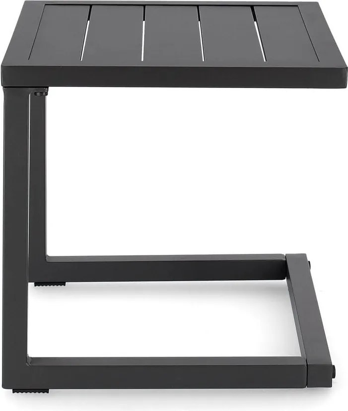 Hliníkový záhradný stolík 40x40 cm Hilde – Bizzotto